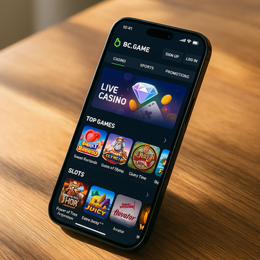 BC.Game - Mobil Játék Bármikor - Mobile Platform Screenshot